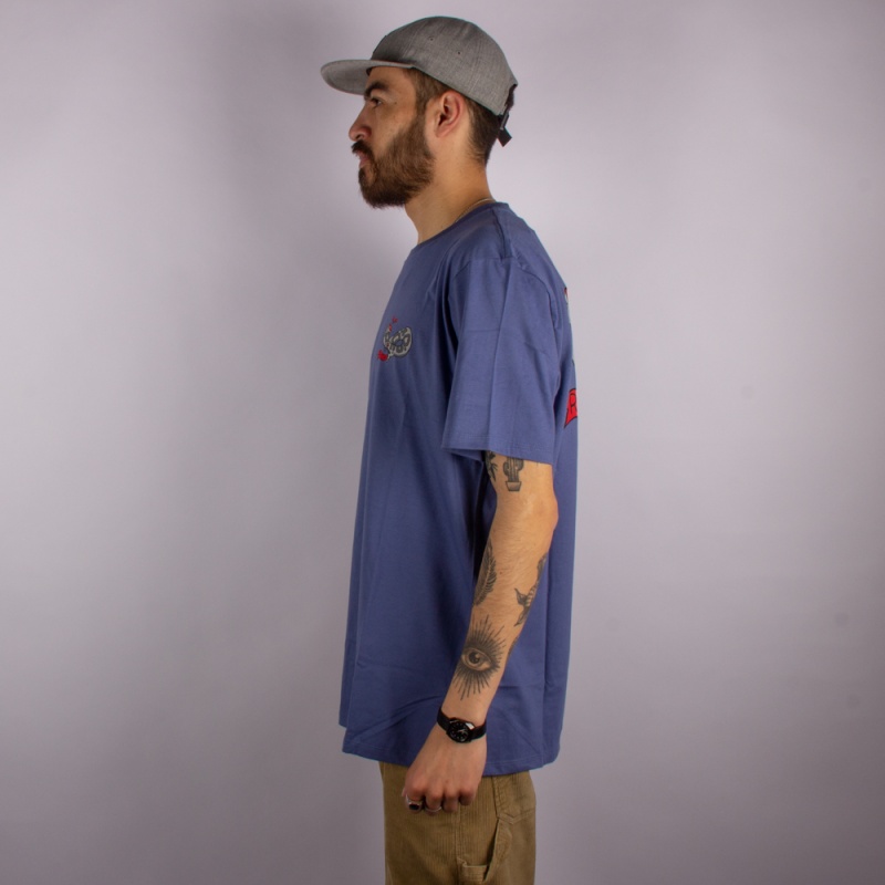 Camiseta RVCA Snake Bite Azul